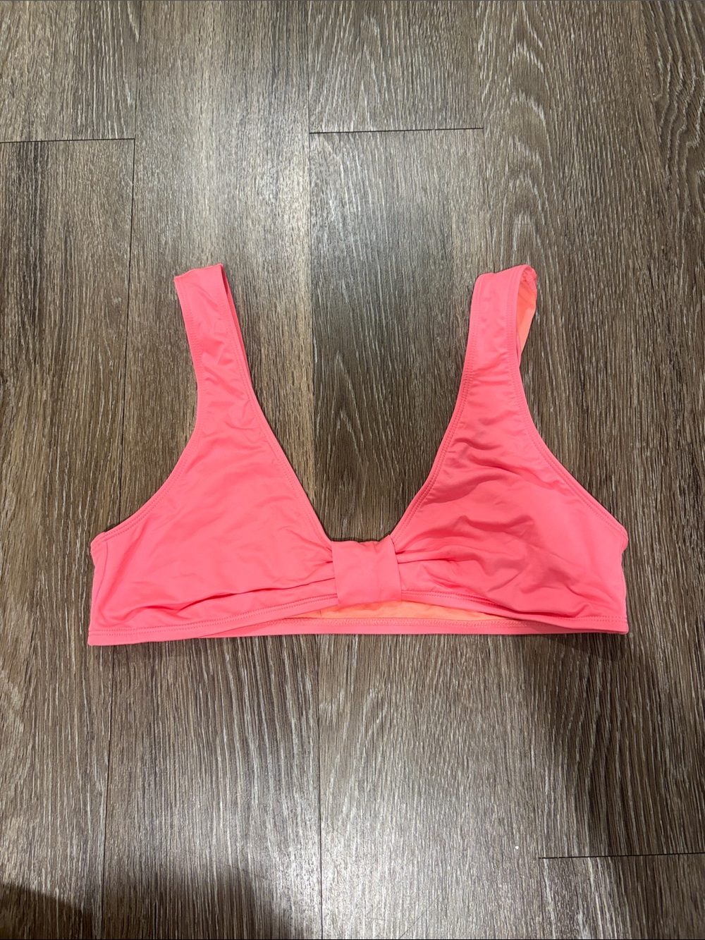 Women's Pink Bralette Bikini Top